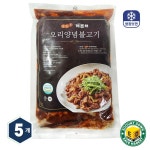 해돈채 오리불고기 국내산 고추장 밀키트 캠핑 오리주물럭 3개 500g