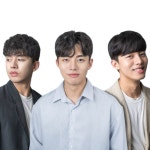 투애니위그 투블럭 남자가발 인모 abc 5종 남자파마 스왈로펌 남자댄디컷 남자 정수리 부분가발 1개 펑키쉐도우 자연검정-왼쪽에서오른쪽