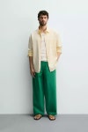 ZARA 릴렉스핏 파라슈트 팬츠 - 초록 2342 400 500