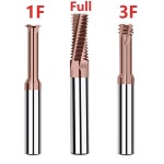 KH 카바이드 싱글 투스 나사 밀링 커터 1 3 풀 M1 2 M1 6 M2 M2 5 M3 M4 M5 M6 M8 M10 M12 강철용 For 60 steel M8X1 25 3F