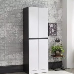 광파오븐수납장 렌지대수납장 밥솥다이 j0116 Oreo 1800