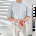 이브컴퍼니 남성용 링클프리 리버풀 반팔 티셔츠 소라