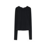 팔러 오픈 백 긴소매 탑 블랙계열 FR 36 KR 44 202622