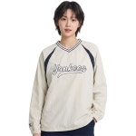 MLB MLB긴팔티 GQC 바시티 스포티브 컬시브 우븐 맨투맨 뉴욕양키스 3AMTV1254-50CRD