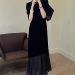천하오 무드 원피스 여성복 가을 롱스커트 L L J1782