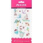 제이큐 스티커 아트 여름 테마 107번 패턴 인쇄 종이 재료 DIY 소품 문구 사무