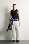 자라 ZARA 클로즈드 넥 립 탱크 티셔츠 - 4087 451 800