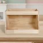 원목 홈카페 다용도장 만들기 다용도 원목장 우드 수납함 선반 진열장 조립 DIY 공예