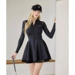 제이제인 J JANE 모찌 긴팔 더블 플레어 원피스Black J3518OPS01BK 3600507