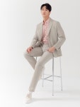 남성 아웃포켓 슬림핏 셋업 자켓 BE MCJKP333