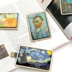 정애이노베이션 명화 자개 카드형 8GB