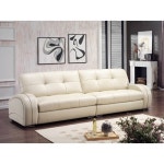 조은가구 이브닝 가죽 4인소파