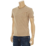 리바이스 스탠다드 포켓 스트라이프 라운드 티셔츠 92301-0008