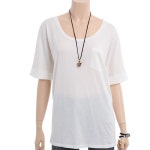 리바이스 로우 네크라인 포켓 티셔츠 89320-0004