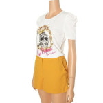 플라스틱아일랜드 왕관부엉이 티셔츠 PC2CH654