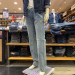 리바이스 스톤 워싱 스트레이트 청바지 41598-0002