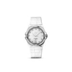 오메가 123.13.35.60.52.001 화이트+실버