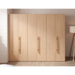 리바트 토스트 2400 기본B형 장롱 화이트바디+네츄럴도어