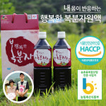 황가네농장 행복한복분자원액 1L x 2개입