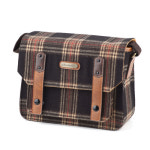 헤링본 헤링본 숄더백 파파스포켓 스몰 체크블랙 H0219