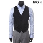 BON 단추 캐주얼 베스트 BRHVA3004-BKM