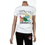 홀하우스 스머프 프린트 반팔 티셔츠 WC3TSU383