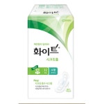 유한킴벌리 화이트 시크릿올 슬림 날개형 소형 32매