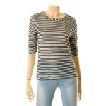 밸리걸 심플 스트라이프 티셔츠 839020