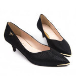 미소페 양가죽 펌프스 511431021 5cm