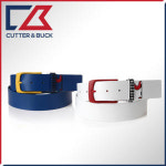 커터앤벅 1443-113-40 남성 최고급 소가죽 캐주얼 스포티 수동벨트