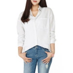 지오다노 루즈핏 린넨 셔츠 345306