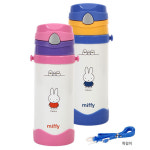 미피 진공단열 원터치 빨대컵 380ml MF-J3550