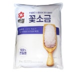 CJ제일제당 백설 꽃소금 3kg