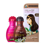 자연으로 비파 헤어 칼라 크림 120g