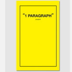 페이퍼팩 페이퍼팩 1 Paragraph Yellow cover edition