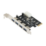 리버네트워크 넥시 4포트 USB3.0 PCI-E 확장카드 NX311