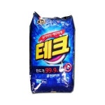 엘지생활건강 테크 진드기제거 세탁세제 클린화이트 리필 3kg