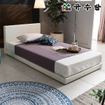 규수방 주피 가죽 침대 S