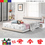 규수방 GB-UJ 로맨스 PU가죽 평상형 침대 SS