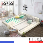 엘르 레브 로우 패밀리 가죽침대 SS + SS