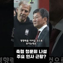 홍명보 전 감독 선임 사태의 몸통...정해성 전 기술위원장, 정몽규 전 대한축구협회장 근황은? #축구