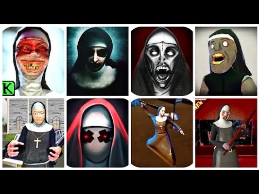 Nun Caught Scene Battle Part 19 - Evil Nun + Neighbor Nun + The Nun + Granny Nun + Scary Nun & More | 동영상
