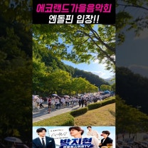 엔돌핀 끝 없는 입장줄 에코랜드가을음악회 박지현팬카페 #박지현 #박지현팬카페 #엔돌핀 #에코랜드가을음악회