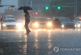 제주 한라산 최고 51㎜