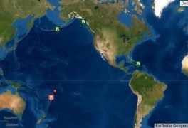 美 서부 해안 쓰나미 경보…남태평양 해저화산 분출 영향