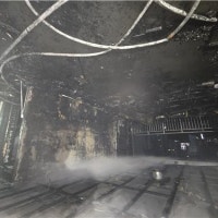 부천 아파트 화재로 주민들 연기흡입…한때 경보령 발령