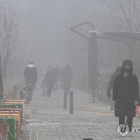 뿌연 안개 속에 갇힌 전국…마스크와 함께한 숨 막히는 출근길