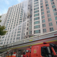 대전 유성구 아파트 회재…다행히 인명피해 없어