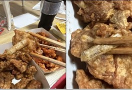 "치킨에서 발견된 담배꽁초 튀김…사장은 '나 몰라라'"