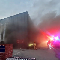 광주 하남산단 공장 불…매캐한 연기에 소동도(종합)